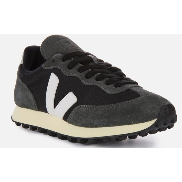 Veja Rio Branco II Alveomesh Sneakers Black White EU 44 / US 11 - Picture 11 of 14